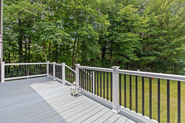 3 Ethan Way, Gray, ME 04039 - wooden terrace featuring a yard