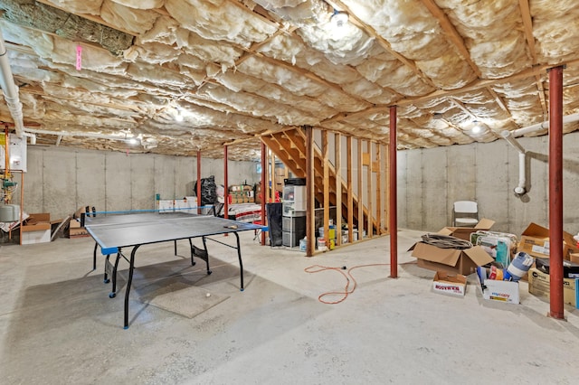 3 Ethan Way, Gray, ME 04039 - view of unfinished basement