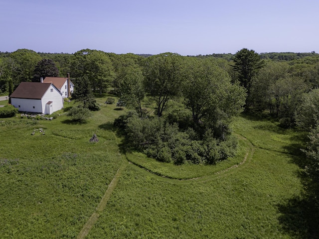 878 State Route 32, Bristol, ME 04564 - view from above of property featuring a forest