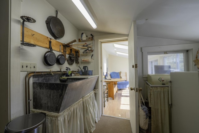 878 State Route 32, Bristol, ME 04564 - kitchen with vaulted ceiling