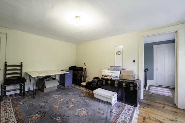 878 State Route 32, Bristol, ME 04564 - miscellaneous room featuring hardwood / wood-style floors
