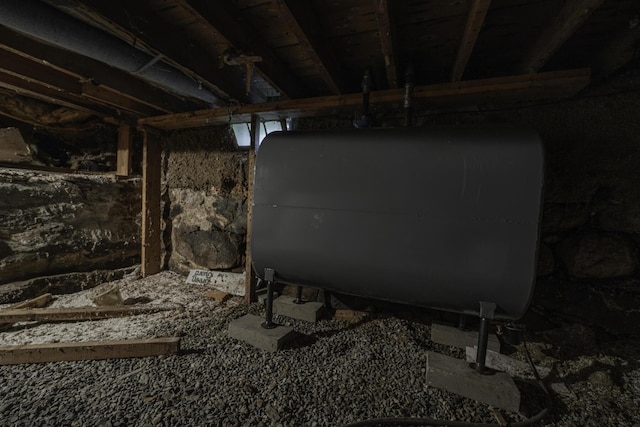 878 State Route 32, Bristol, ME 04564 - below grade area with oil tank