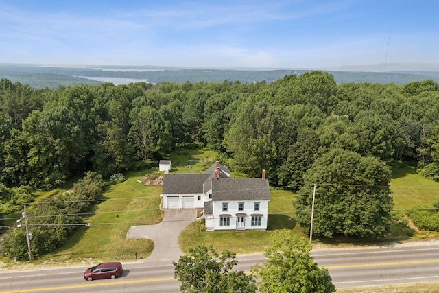 428 Webbs Mills Rd, Raymond, ME 04071 - view of subject property with a heavily wooded area