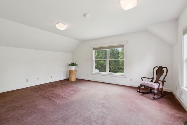428 Webbs Mills Rd, Raymond, ME 04071 - bonus room with carpet and vaulted ceiling
