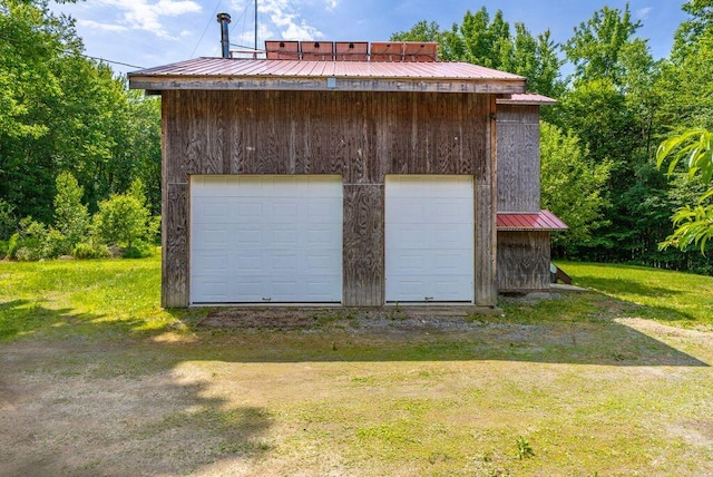 22 Woodpecker Ln, Embden, ME 04958 - view of detached garage