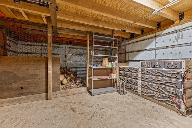 22 Woodpecker Ln, Embden, ME 04958 - view of unfinished below grade area
