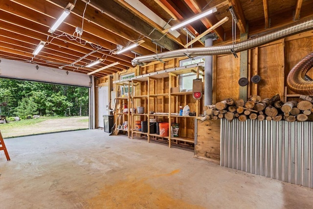 22 Woodpecker Ln, Embden, ME 04958 - view of garage