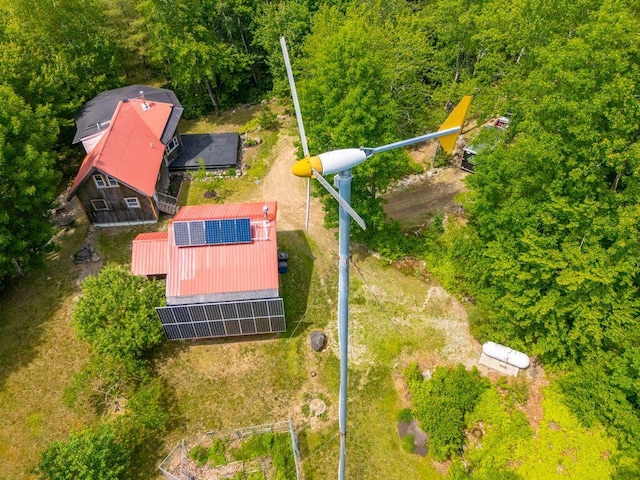 22 Woodpecker Ln, Embden, ME 04958 - aerial view of property and surrounding area