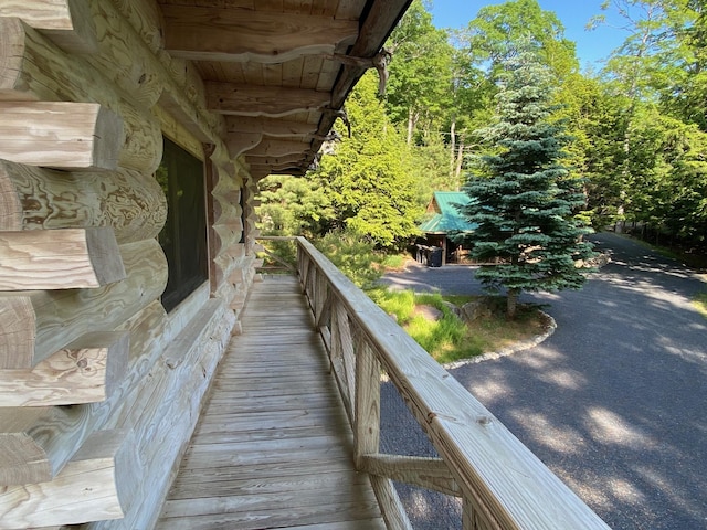 378 Black Point Rd, Beaver Cove, ME 04441 - view of balcony