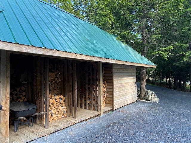 378 Black Point Rd, Beaver Cove, ME 04441 - view of garage