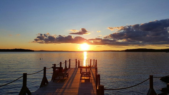 378 Black Point Rd, Beaver Cove, ME 04441 - dock area with a water view
