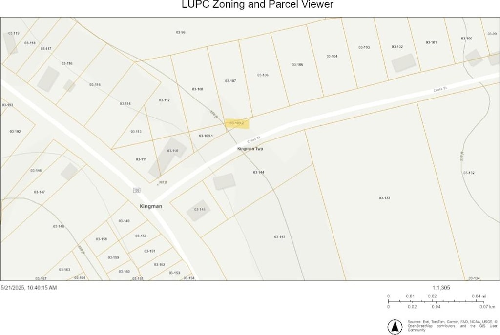 LOT109.2 Cross St, Kingman Twp, ME 04451