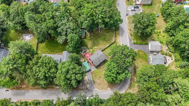 1 Chestnut Ave, Windham, ME 04062 - aerial view of property and surrounding area