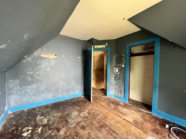 363 Lisbon St, Lisbon, ME 04250 - bonus room with hardwood / wood-style flooring and lofted ceiling