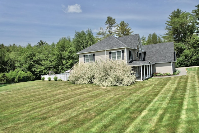 8 Clark Cir, Hampden, ME 04444 - view of front of property featuring a shingled roof