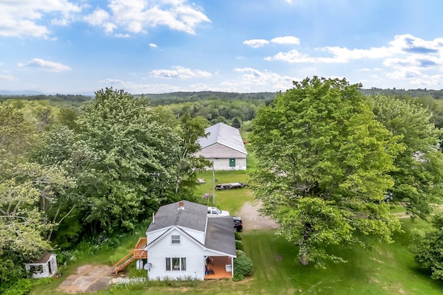 350 Cushing Rd, Cushing, ME 04563 - view of subject property featuring a forest