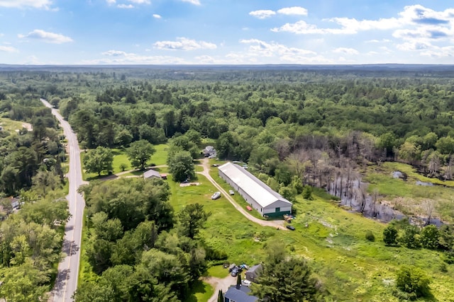 350 Cushing Rd, Cushing, ME 04563 - bird's eye view of a forest