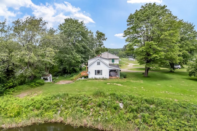 350 Cushing Rd, Cushing, ME 04563 - view of grassy yard