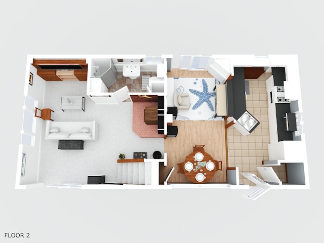 350 Cushing Rd, Cushing, ME 04563 - view of property floor plan