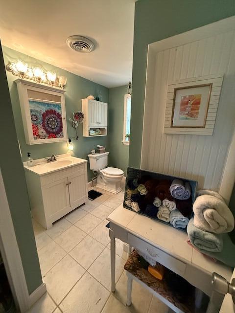 12 Doe Ct Unit 12, Naples, ME 04055 - bathroom with vanity and tile patterned flooring