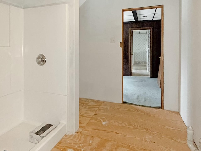 35 Washington St, Rumford, ME 04276 - full bathroom featuring a shower stall