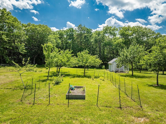 270 Park St, Rockport, ME 04856 - view of yard featuring a garden
