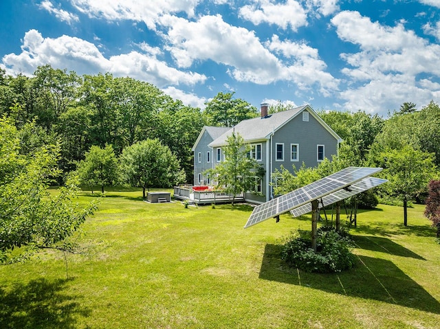 270 Park St, Rockport, ME 04856 - view of green lawn