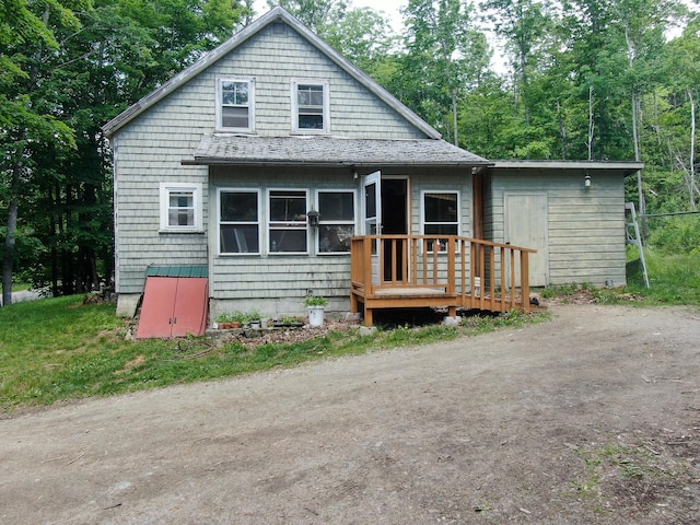 144 Main Rd, Burlington, ME 04417 - view of front of home