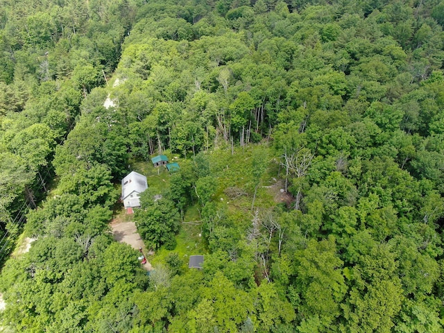 144 Main Rd, Burlington, ME 04417 - bird's eye view of a heavily wooded area