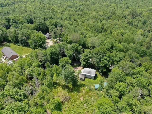 144 Main Rd, Burlington, ME 04417 - aerial view of a heavily wooded area