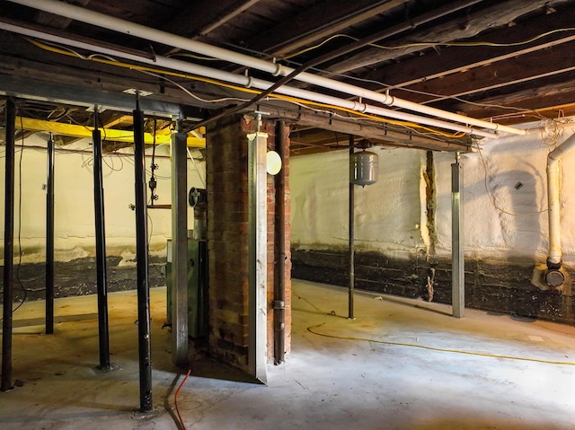 9 Coolidge St, Livermore, ME 04253 - view of unfinished below grade area