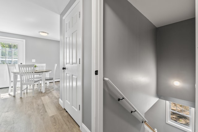 152 Quarry Rd, Limerick, ME 04048 - corridor with an upstairs landing and light wood finished floors