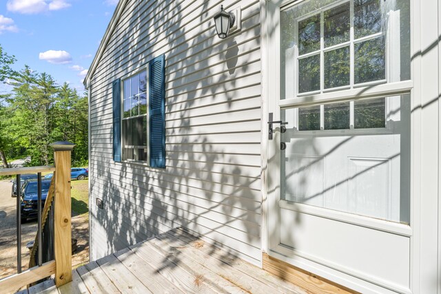 152 Quarry Rd, Limerick, ME 04048 - view of deck