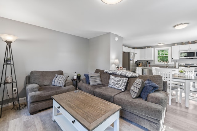152 Quarry Rd, Limerick, ME 04048 - living room featuring light wood-style flooring