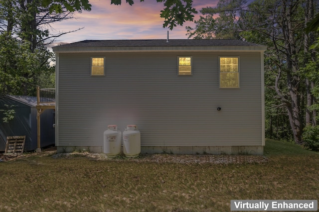 152 Quarry Rd, Limerick, ME 04048 - view of side of property with a yard