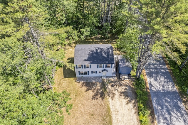 152 Quarry Rd, Limerick, ME 04048 - view of subject property with a forest