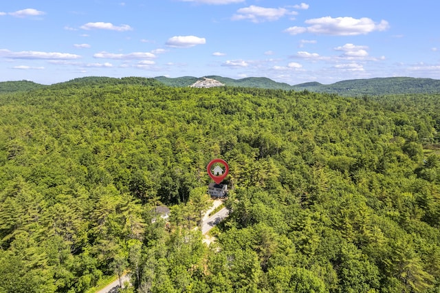 152 Quarry Rd, Limerick, ME 04048 - aerial view of a heavily wooded area and mountains