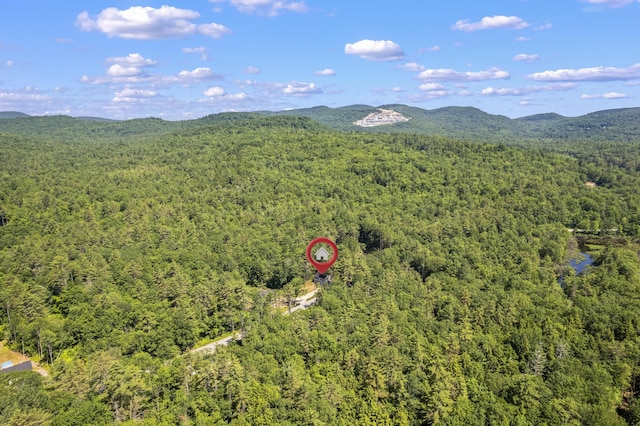 152 Quarry Rd, Limerick, ME 04048 - bird's eye view of a forest and mountains