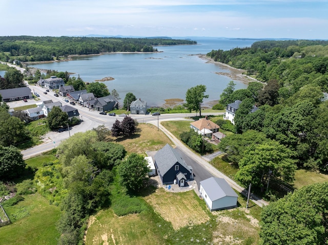 2 Church St, Deer Isle, ME 04627 - bird's eye view of a nearby body of water