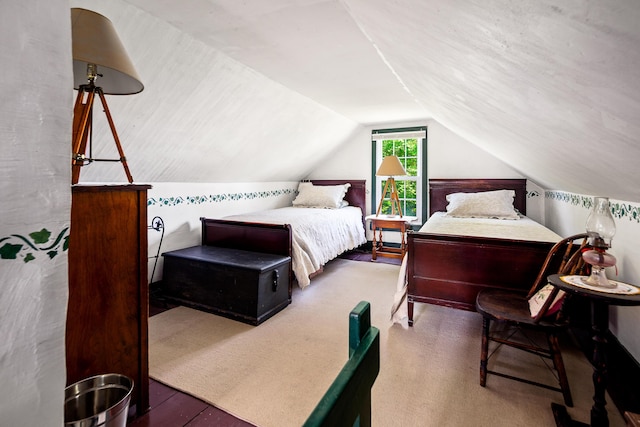 5 Chestnut St, Vinalhaven, ME 04863 - bedroom with vaulted ceiling