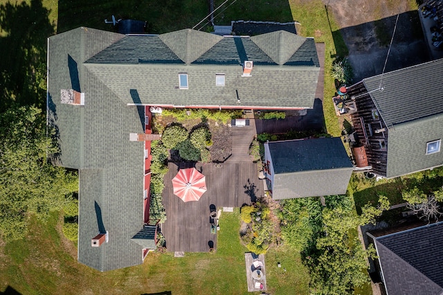 5 Chestnut St, Vinalhaven, ME 04863 - drone / aerial view