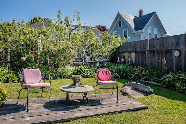 5 Chestnut St, Vinalhaven, ME 04863 - view of yard