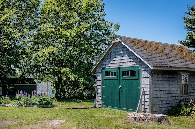 5 Chestnut St, Vinalhaven, ME 04863 - view of shed