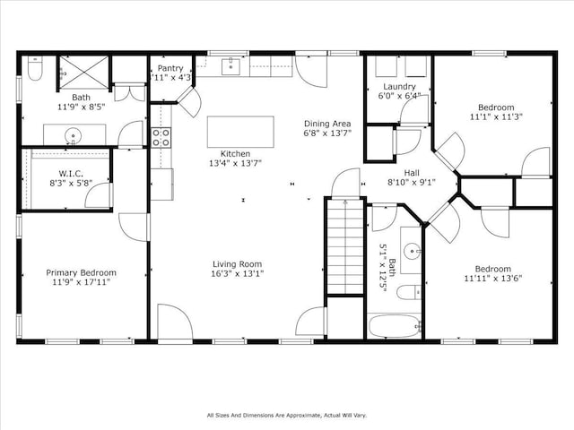 34 Oak Woods Dr, Hiram, ME 04041 - view of home floor plan