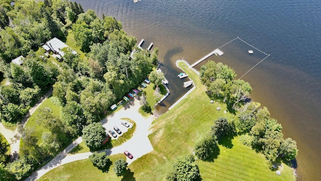 11 Overlook Rd, Rangeley, ME 04970 - drone / aerial view of a large body of water
