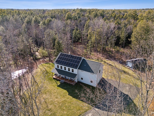 5 Harmony Way, Falmouth, ME 04105 - view of subject property featuring a heavily wooded area