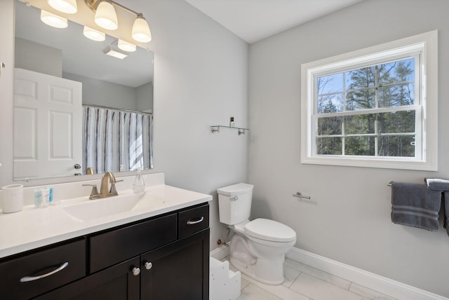 5 Harmony Way, Falmouth, ME 04105 - full bathroom with vanity, marble finish flooring, and curtained shower
