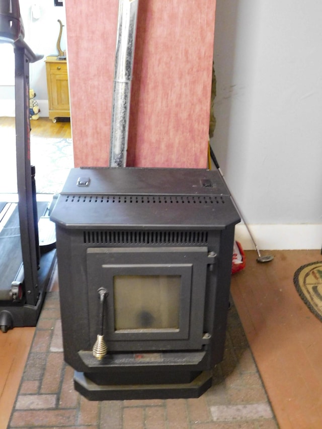 170 Main St, Sangerville, ME 04479 - detailed view of wood finished floors and baseboards