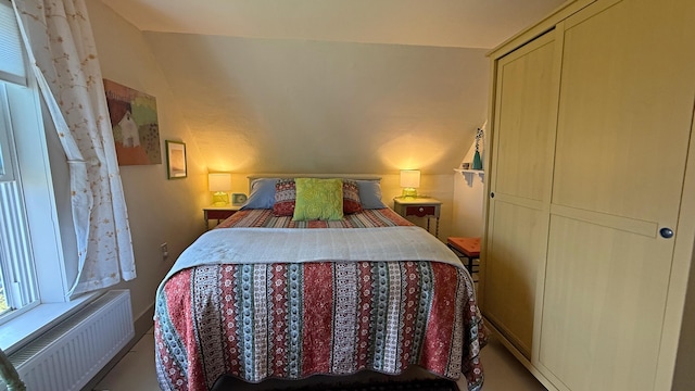 25 Church St, Lubec, ME 04652 - bedroom featuring radiator heating unit