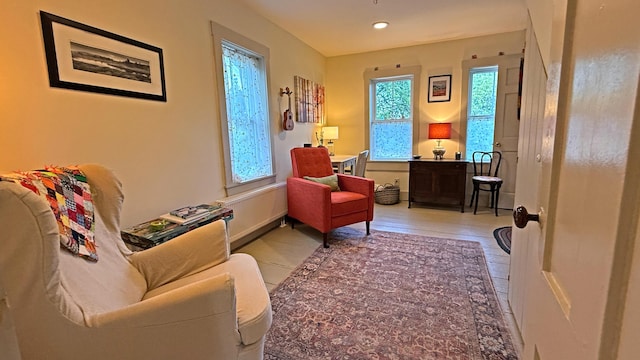 25 Church St, Lubec, ME 04652 - sitting room with plenty of natural light and recessed lighting